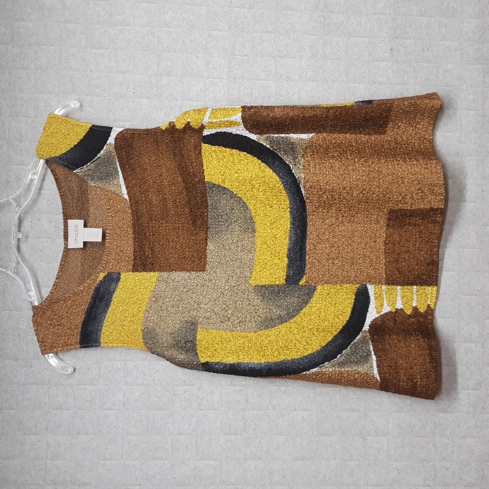 Chico's Open Front Jacket With Matching Top - image 4